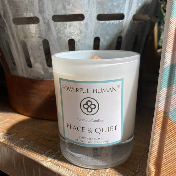PEACE AND QUIET 7.76oz (220g) Creating a space for health and wellbeing